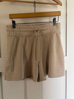 lululemon athletica Beige Drawstring Athletic Shorts